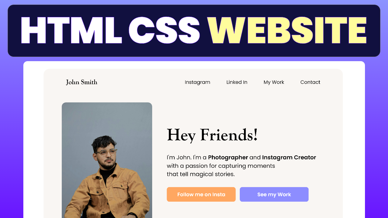 HTML CSS Website