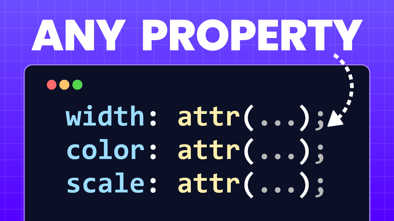 CSS attr() function